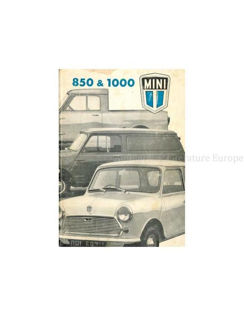 1974 AUSTIN-MORRIS MINI 850 | 1000 INSTRUCTIEBOEKJE, Auto diversen, Handleidingen en Instructieboekjes