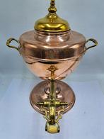 Samovar - Cuivre, Laiton - Avec inscription 1906