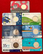 België. 2 Euro 2018/2022 (7 Coincards) (Zonder minimumprijs)