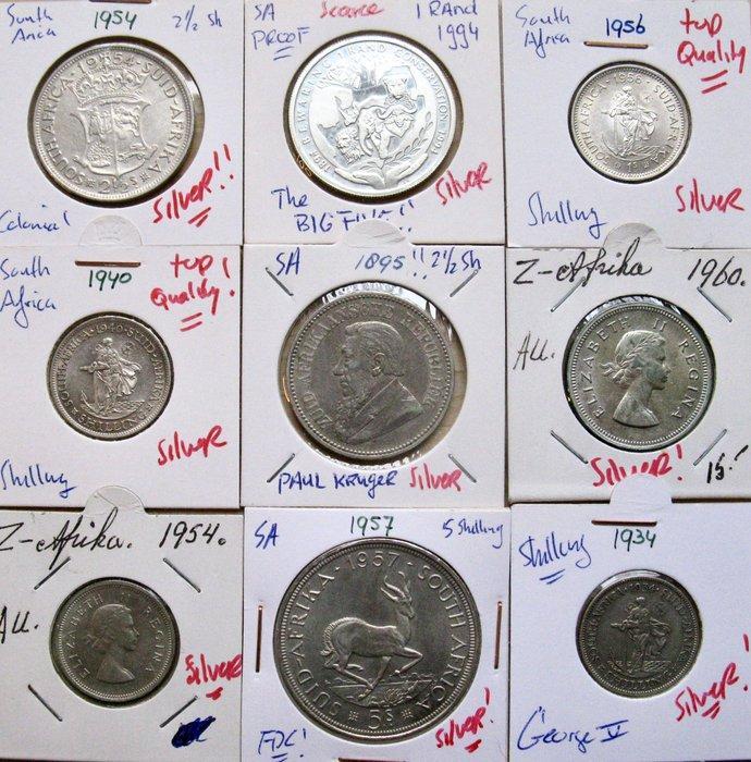 Zuid-Afrika. 200+ Coins Incl. 20+ SILVER. 1895-2016 Amazing, Timbres & Monnaies, Monnaies | Europe | Monnaies non-euro