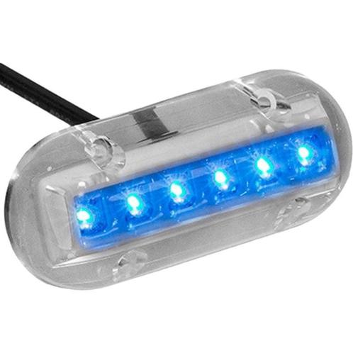 Onderwaterverlichting Boot LED Blauw 12 Vdc 89x38mm, Watersport en Boten, Bootonderdelen, Nieuw, Ophalen of Verzenden