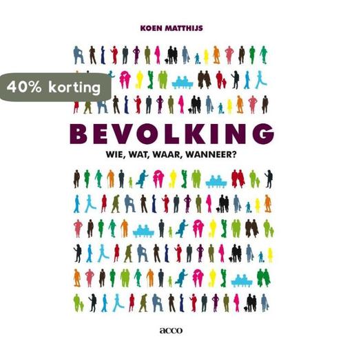 Bevolking. Wie? Wat? Waar? Wanneer? 9789033475900, Boeken, Politiek en Maatschappij, Zo goed als nieuw, Verzenden