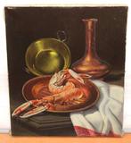 José Gómez Abad (1904-1993) - Bodegón con peras y jarra