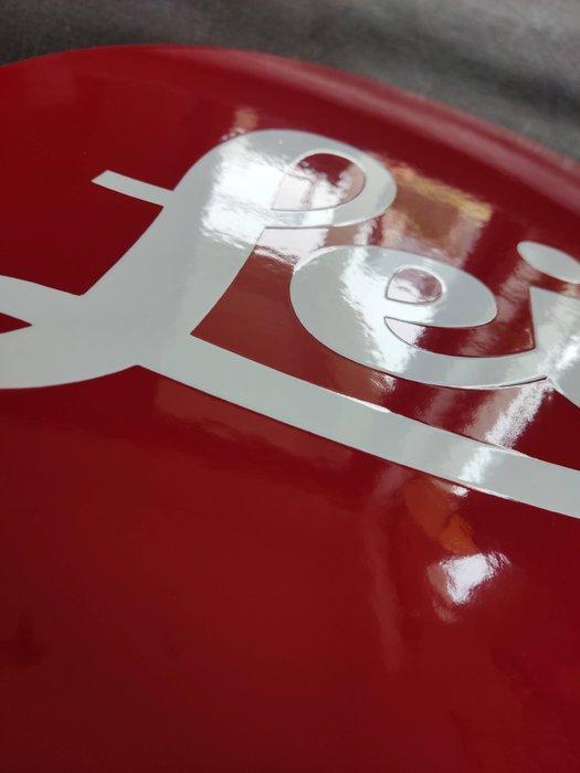 Leica - Photo Leica Camera enamel sign Emailschild Emaille, Antiek en Kunst, Antiek | Wandborden en Tegels