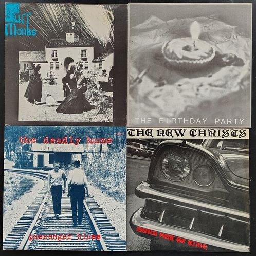 Nick Cave & Related - 4 x 80s underground 7 singles feat., Cd's en Dvd's, Vinyl Singles