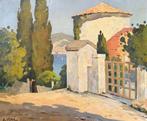 Ernest Violet (1883-1977) - Vue du sud de la France, Antiek en Kunst