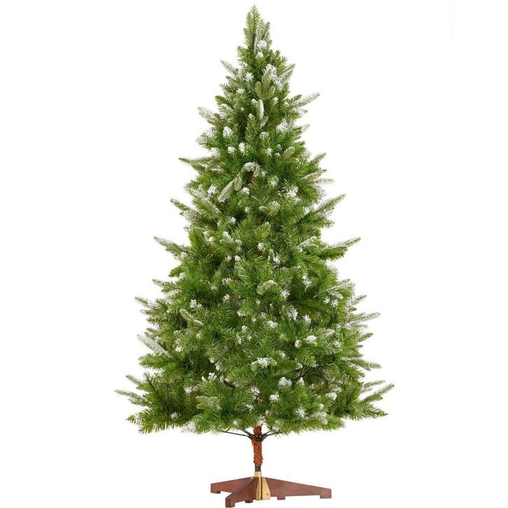 tectake Kunstkerstboom Blitzen, 180 cm, spuitgietnaalden - g, Diversen, Kerst, Verzenden