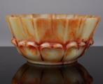 Chinese Carved Hardstone Sculpture Bowl Statue Chine - Steen, Antiek en Kunst