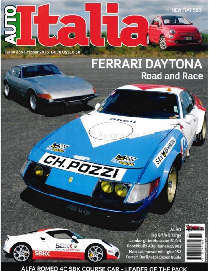 2015 AUTO ITALIA MAGAZINE 236 ENGELS, Livres, Autos | Brochures & Magazines