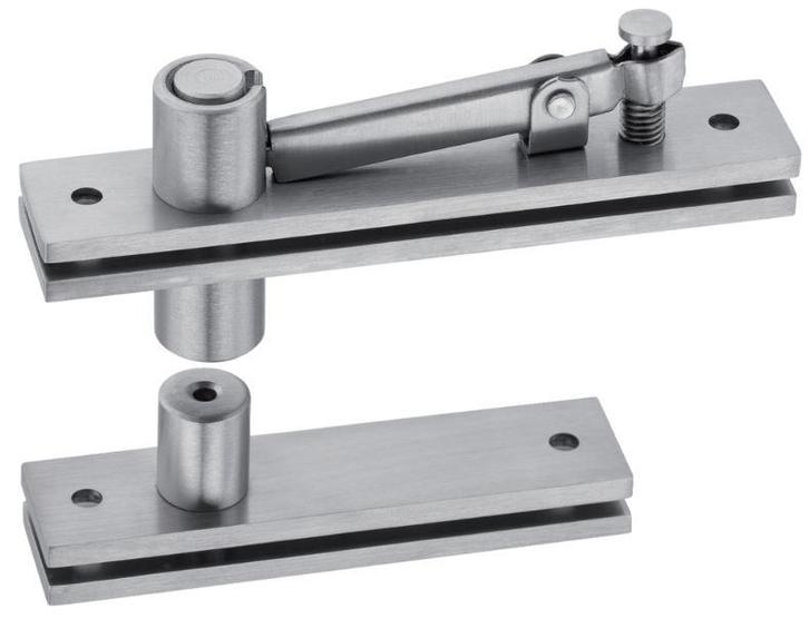 Pivot/taatsdeurscharnier rvs, Doe-het-zelf en Bouw, Hang- en Sluitwerk, Klink of Kruk, Nieuw, Overige materialen