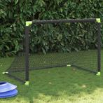 vidaXL Kindervoetbaldoel inklapbaar 90x64x64 cm zwart, Sport en Fitness, Voetbal, Verzenden, Nieuw