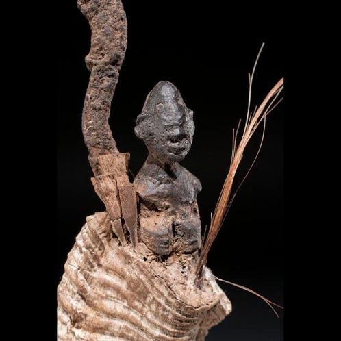 Hoornfetisj - Voodoo Vodun - Fon - Benin, Antiek en Kunst, Kunst | Niet-Westerse kunst