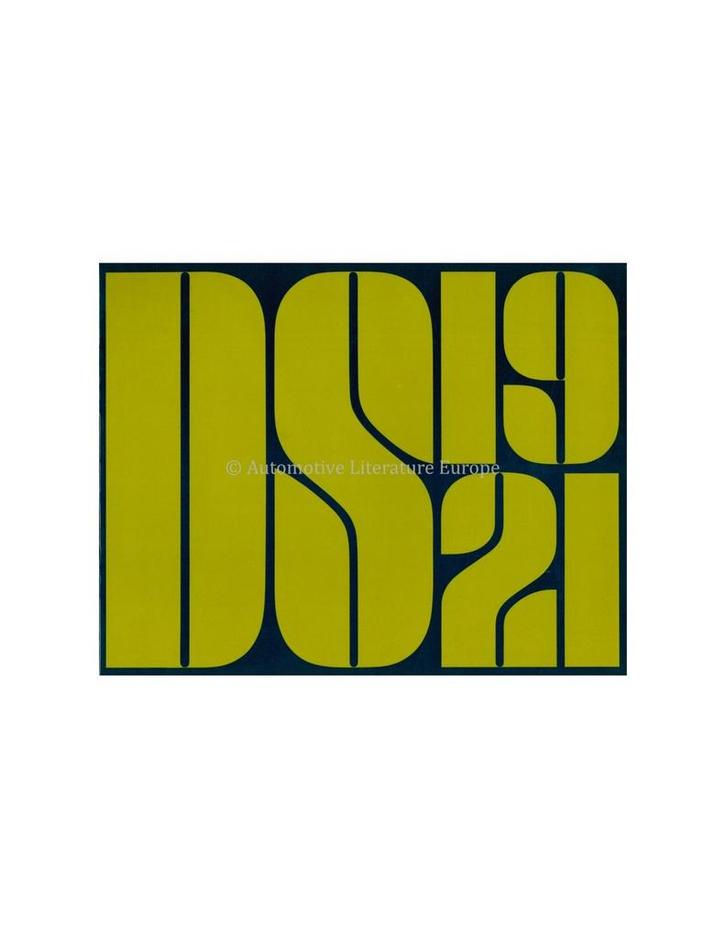 1966 CITROEN DS PROGRAMMA BROCHURE NEDERLANDS, Boeken, Auto's | Folders en Tijdschriften