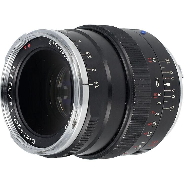 Zeiss 35mm F/1.4 Distagon T* ZM noir | Occasion, TV, Hi-fi & Vidéo, Photo | Lentilles & Objectifs, Enlèvement ou Envoi
