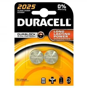 Duracell batterij cel dl2025 lithium 3v 2x, TV, Hi-fi & Vidéo, Batteries
