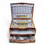 Cooper Brothers - Edwardian cutlery set for 12 people in, Antiek en Kunst