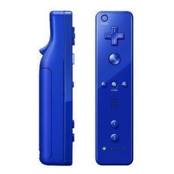 Wii Controller / Remote Blauw (Third Party), Games en Spelcomputers, Spelcomputers | Nintendo Wii, Zo goed als nieuw, Ophalen of Verzenden