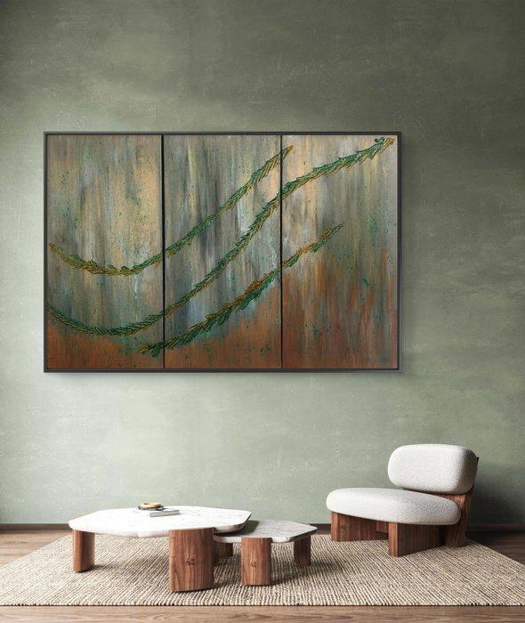 Silvia Campos - Raízes Suspensas - XXL -  No Reserve, Antiquités & Art, Art | Peinture | Moderne