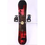 155 snowboard BURTON RADIUS WIDE, black/red, woodcore, FLATt, Sport en Fitness, Verzenden, Gebruikt, Board