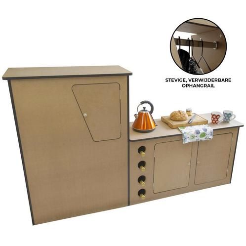 Camper Keuken Kast MDF - Linkerkant, Caravanes & Camping, Caravanes Accessoires, Envoi