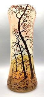 LEGRAS (1839-1916) - Vase - Splendide Grand Vase à décor