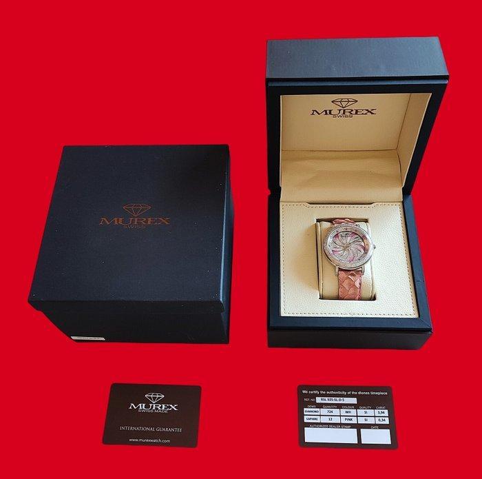 Murex - RSL925 Python - Montre sertie de 724 diamants et 12, Handtassen en Accessoires, Horloges | Heren