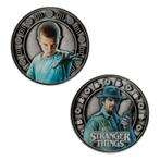 Stranger Things Collectable Coin Eleven & Hopper 4 cm, Ophalen of Verzenden, Nieuw