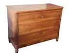 Commode - Noyer - Ancien coffre en noyer
