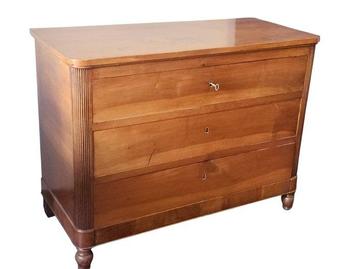 Commode - Noyer - Ancien coffre en noyer beschikbaar voor biedingen