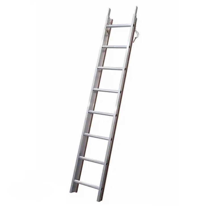 Solide dakladder 2 m DL08, Doe-het-zelf en Bouw, Ladders en Trappen, Verzenden
