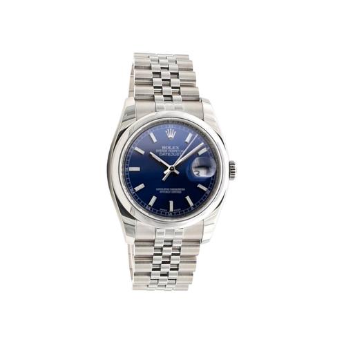 Rolex Datejust 36 116200 uit 2000, Bijoux, Sacs & Beauté, Montres | Hommes, Envoi