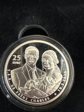 Luxemburg. 25 Euro 2020 Prince Charles Proof (Zonder beschikbaar voor biedingen