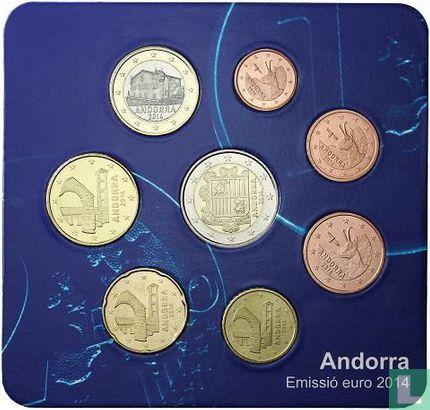 Andorra jaarset 2014 Starterkit, Postzegels en Munten, Munten | Europa | Euromunten, Setje, Overige waardes, Overige landen, Verzenden