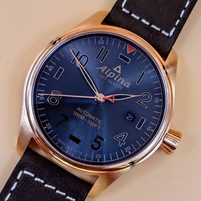 Alpina - Startimer Pilot - AL-525GG4S24 - Heren - 2020+, Handtassen en Accessoires, Horloges | Heren