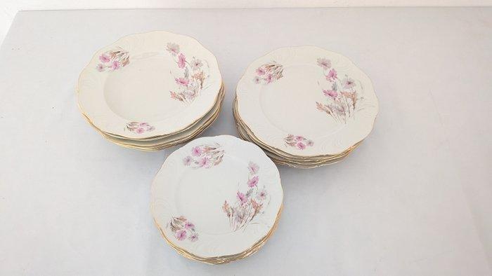 Bavaria Winterling - Tafelservies voor 6 (18) - Porselein, Antiek en Kunst, Antiek | Meubels | Tafels