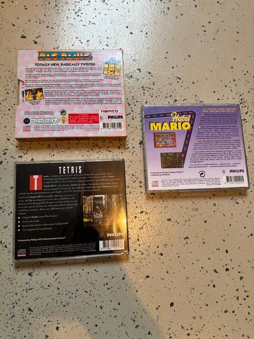 Philips - CD-i - Pac-Panic; Tetris; Hotel Mario - Videogame, Games en Spelcomputers, Spelcomputers | Overige Accessoires