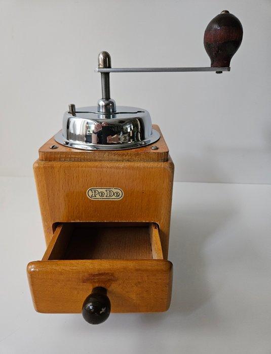 PeDe - Koffiemolen - Hout - Staal, Antiek en Kunst, Antiek | Keukengerei