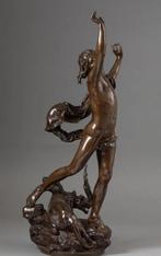 Barbedienne - Raoul Verlet (1857-1923) - sculptuur, Orpheus