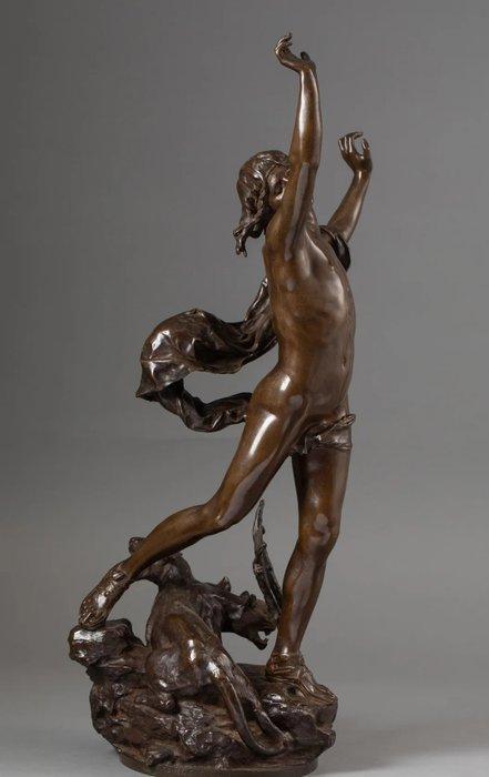 Barbedienne - Raoul Verlet (1857-1923) - sculptuur, Orpheus, Antiek en Kunst, Antiek | Keramiek en Aardewerk