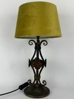 Tafellamp - IJzer - Een ijzeren bloem lamp