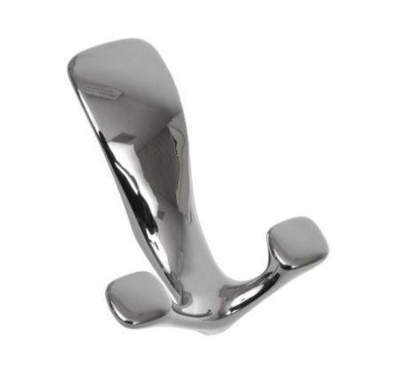 Hoed en Jashaak chroom 100 mm, Huis en Inrichting, Woonaccessoires | Kapstokken, Nieuw, Overige materialen