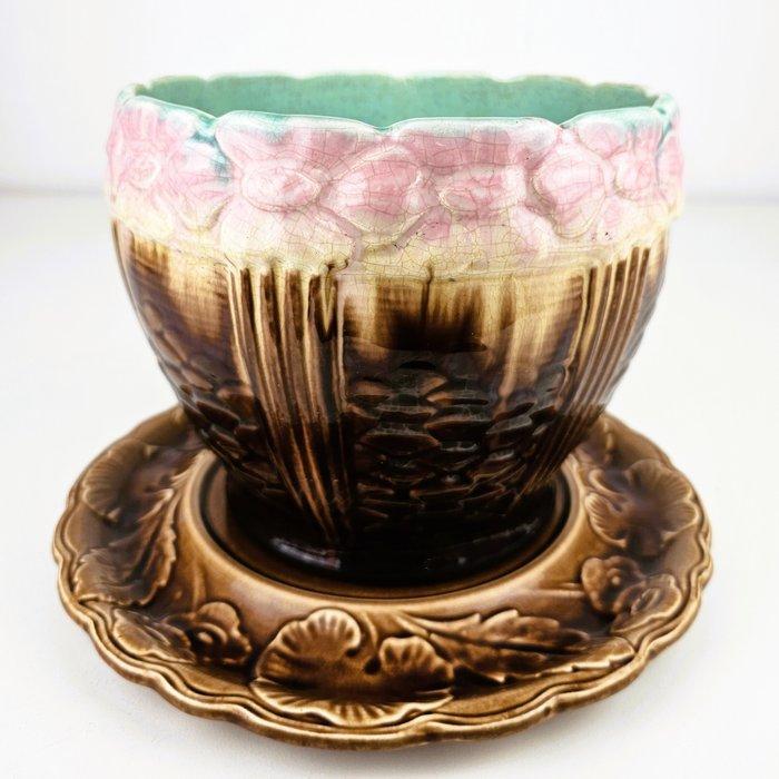 Bloempot (2) - Aardewerk, Antiek en Kunst, Kunst | Designobjecten