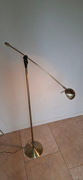 Massive - Vloerlamp om te lezen - verguld metaal messinglook, Antiquités & Art, Curiosités & Brocante