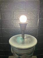 Lampe de table - Céramique, Glacis - décor géométrique, Antiek en Kunst