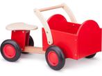 New Classic Toys® Road Star - Houten Bakfiets - EVA rubber, Verzenden, Zo goed als nieuw