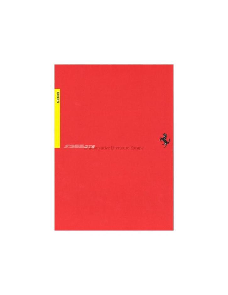 1994 FERRARI F 355 GTS BROCHURE 855/94, Boeken, Auto's | Folders en Tijdschriften, Ophalen of Verzenden
