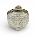 Lampe à suspendre - Laiton, Cristal - Araignée Art Déco, Antiquités & Art