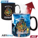 Harry Potter Welcome to Hogwarts Heat Change Mok, Ophalen of Verzenden, Nieuw