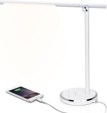 Aigostar Bureaulamp LED -  Dimbaar - Smart Touch - Wit, Verzenden