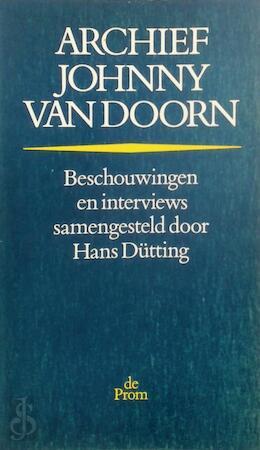Archief Johnny van Doorn, Livres, Langue | Langues Autre, Envoi